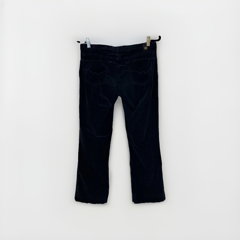 Adriano Goldschmied AG Womens Jeans Pants The Angel 30 Regular Velvet Blue Boot - Picture 2 of 7